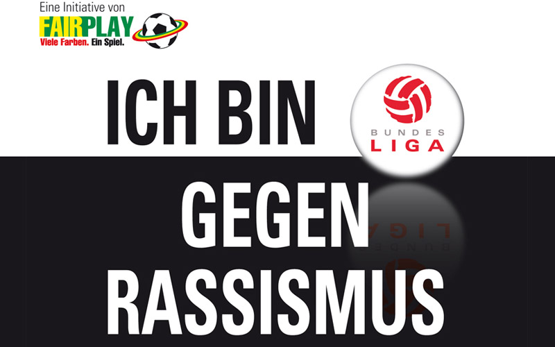 Der FC Wacker Innsbruck setzt sich gegen Rasssismus ein