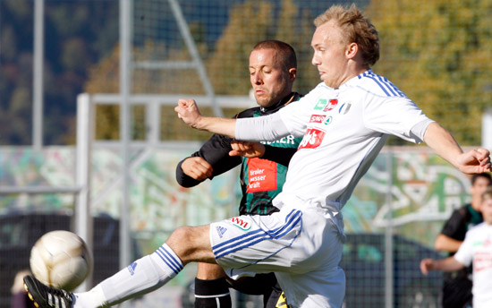 Andreas Bammer erzielte den vierten Treffer gegen Kufstein