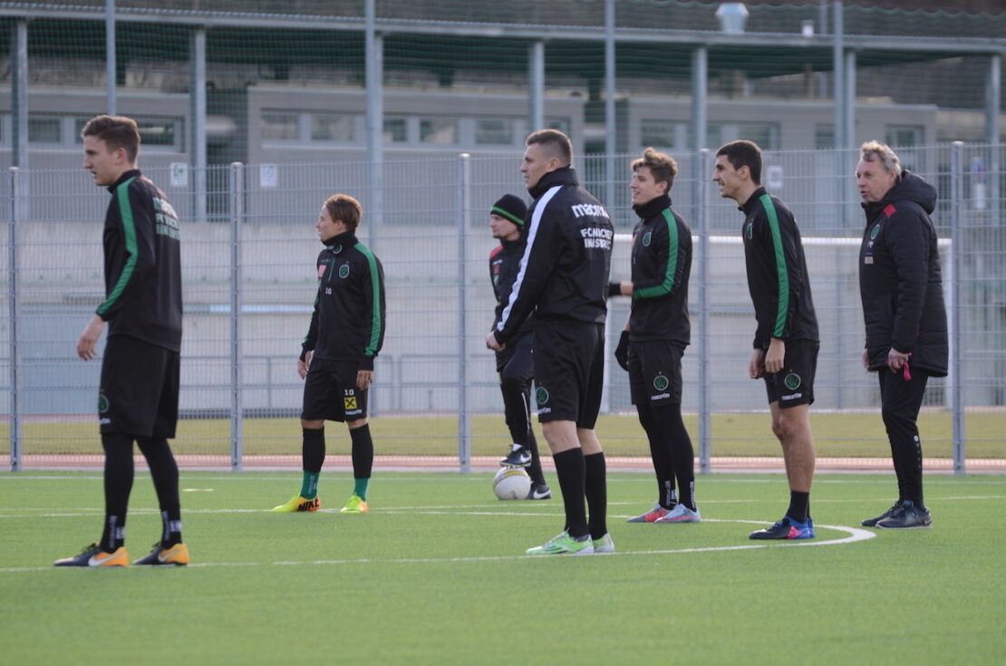 Trainingsauftakt Rückrunde