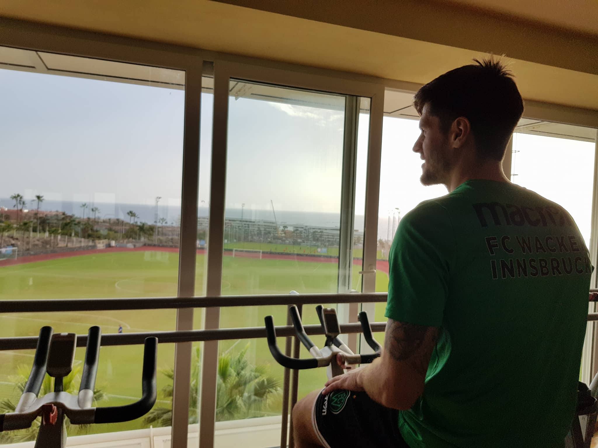 Michael Schimpelsberger Trainingslager Teneriffa