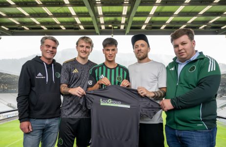 LogGroup wird Aufwärmtrikot-Sponsor