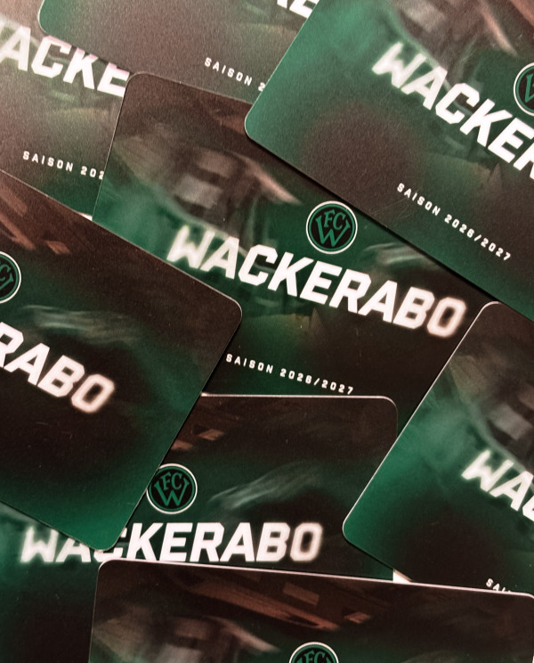 Freier Aboverkauf: gestartet! 🎟️🖤💚

Unter diesem Link ist es ab sofort möglich sich seinen Stammplatz im Tivoli zu sichern:
https://abo.wackerinnsbruck.at/

Termine für den physischen Verkauf beim Stadion:
➡️ Heute, 16:30 - 18:30 Uhr
➡️ Morgen beim Saisoneröffnungsfest, 14:30 - 16:30 Uhr
➡️ Mi (22.07.), 16:30 - 18:30 Uhr

#fcw1913